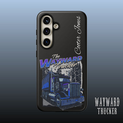 The Wayward Trucker™ Midnight Blue Edition— Personalized Phone Case