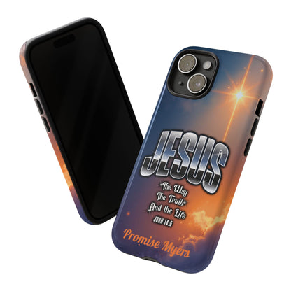 Jesus — The Way, The Truth & The Life — Personalized Phone Case