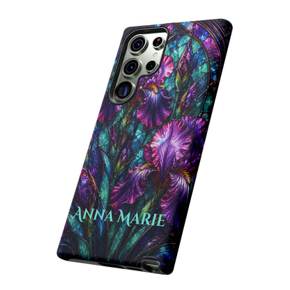 Cathedral Iris - Personalized Phone Case