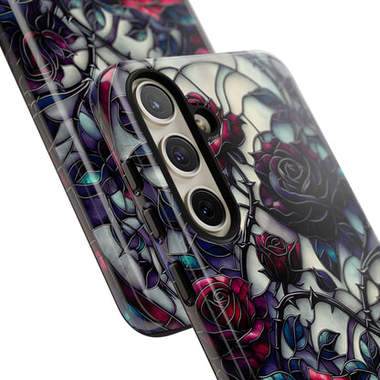 Cathedral Night Roses – Phone Case