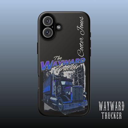 The Wayward Trucker™ Midnight Blue Edition— Personalized Phone Case