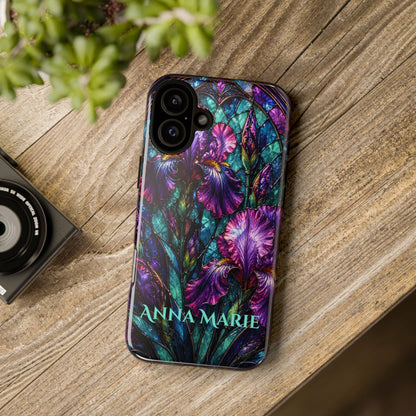 Cathedral Iris - Personalized Phone Case