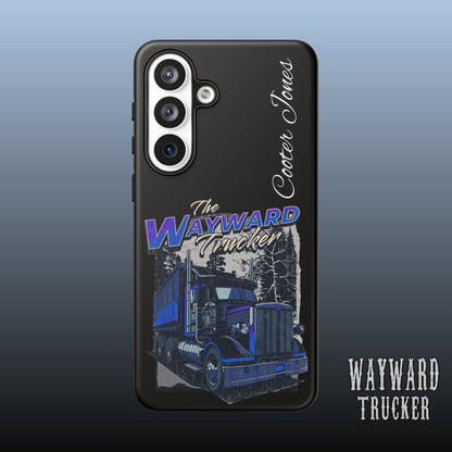 The Wayward Trucker™ Midnight Blue Edition— Personalized Phone Case