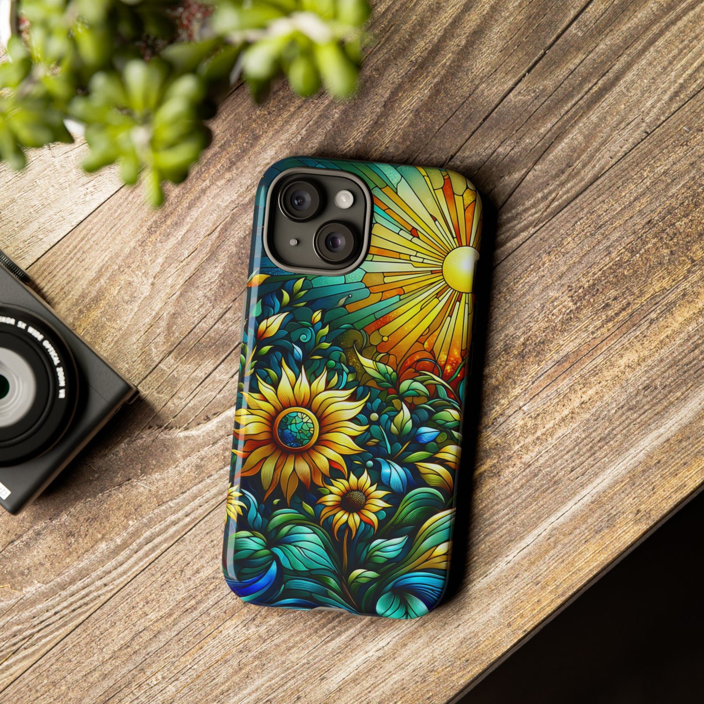 Cathedral Sunflowers – Phone Case