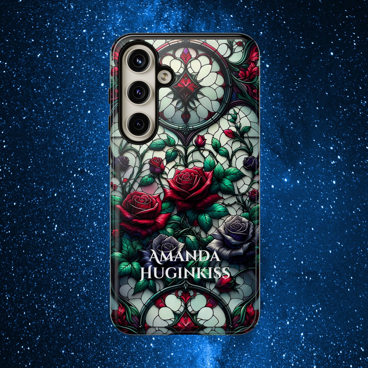 Cathedral Dawn Roses - Personalized Phone Case
