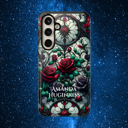 Cathedral Dawn Roses - Personalized Phone Case