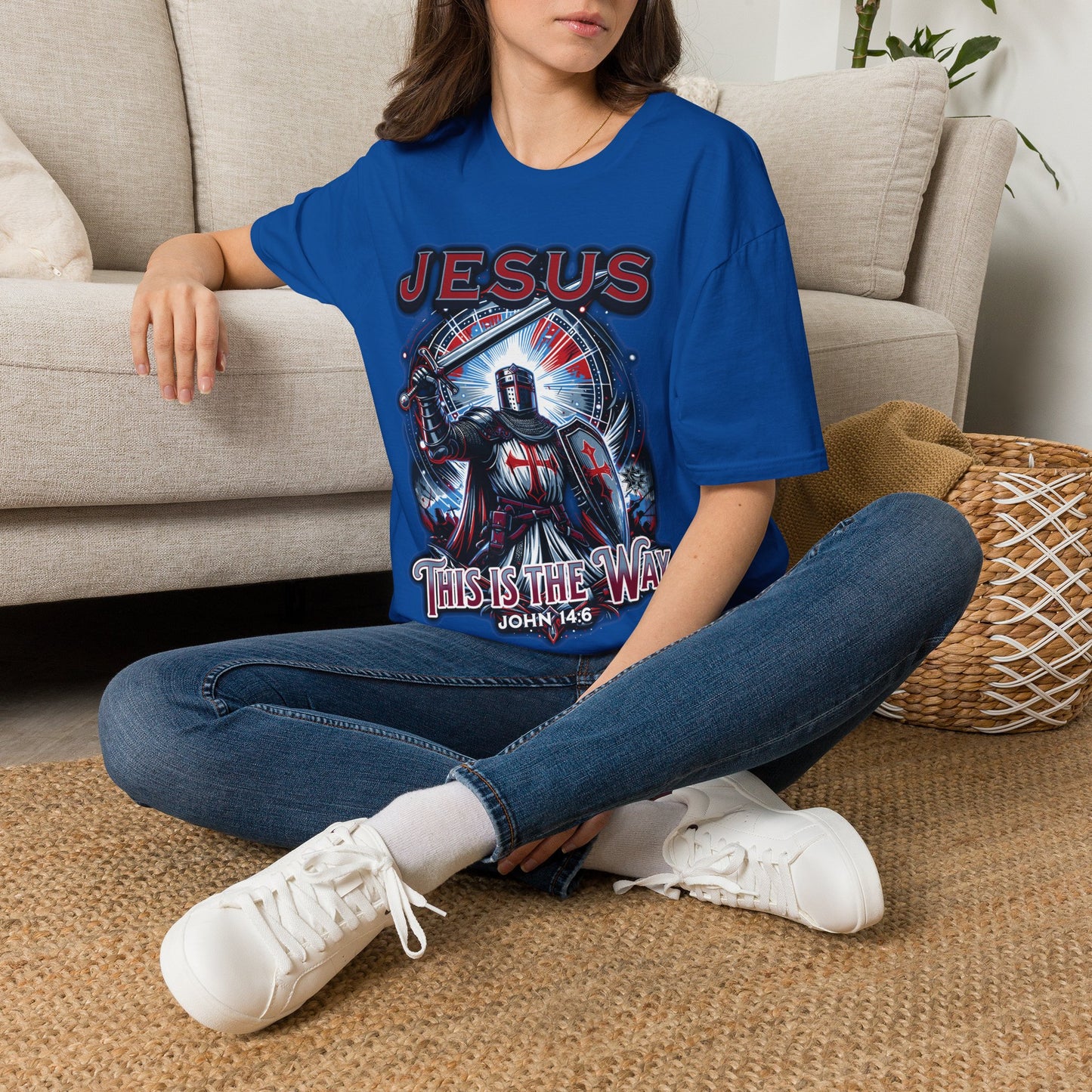 Jesus – This Is the Way | Christian T-Shirt | John 14:6
