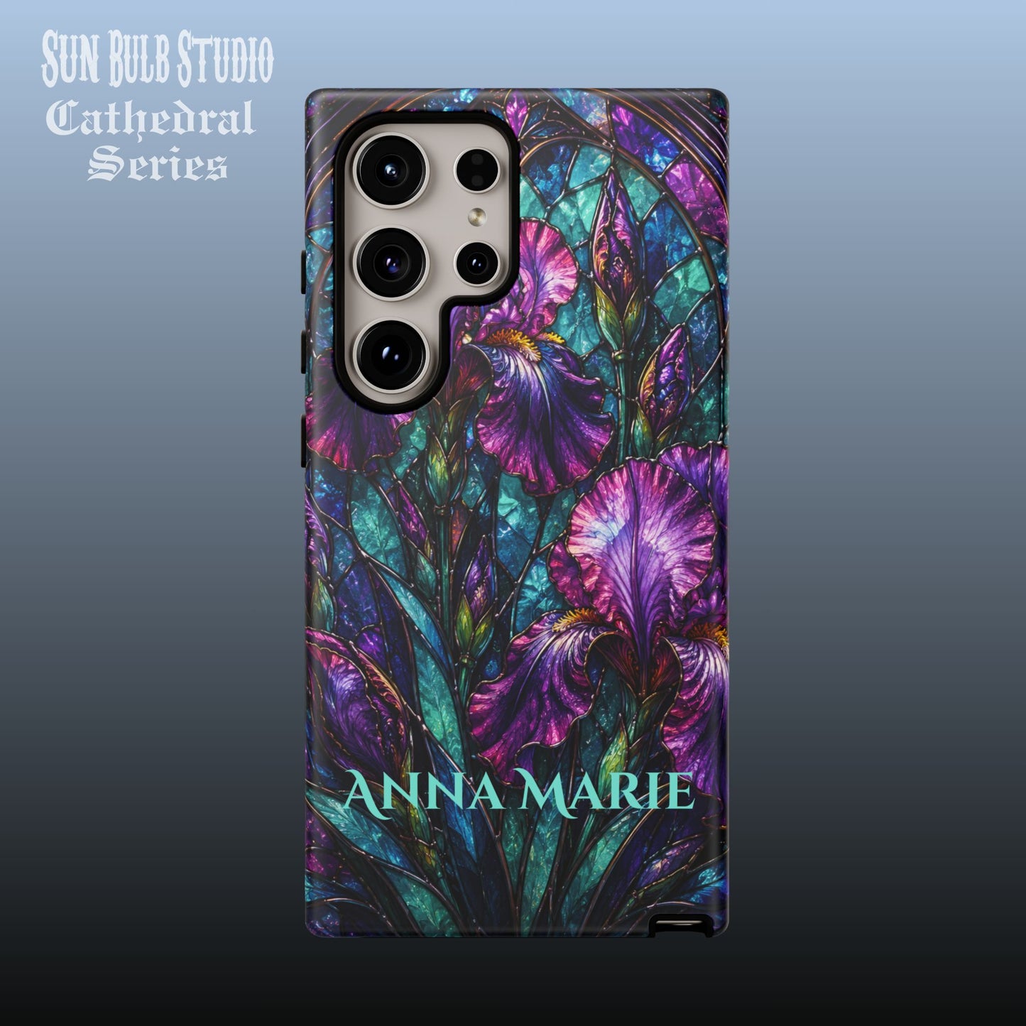 Cathedral Iris - Personalized Phone Case