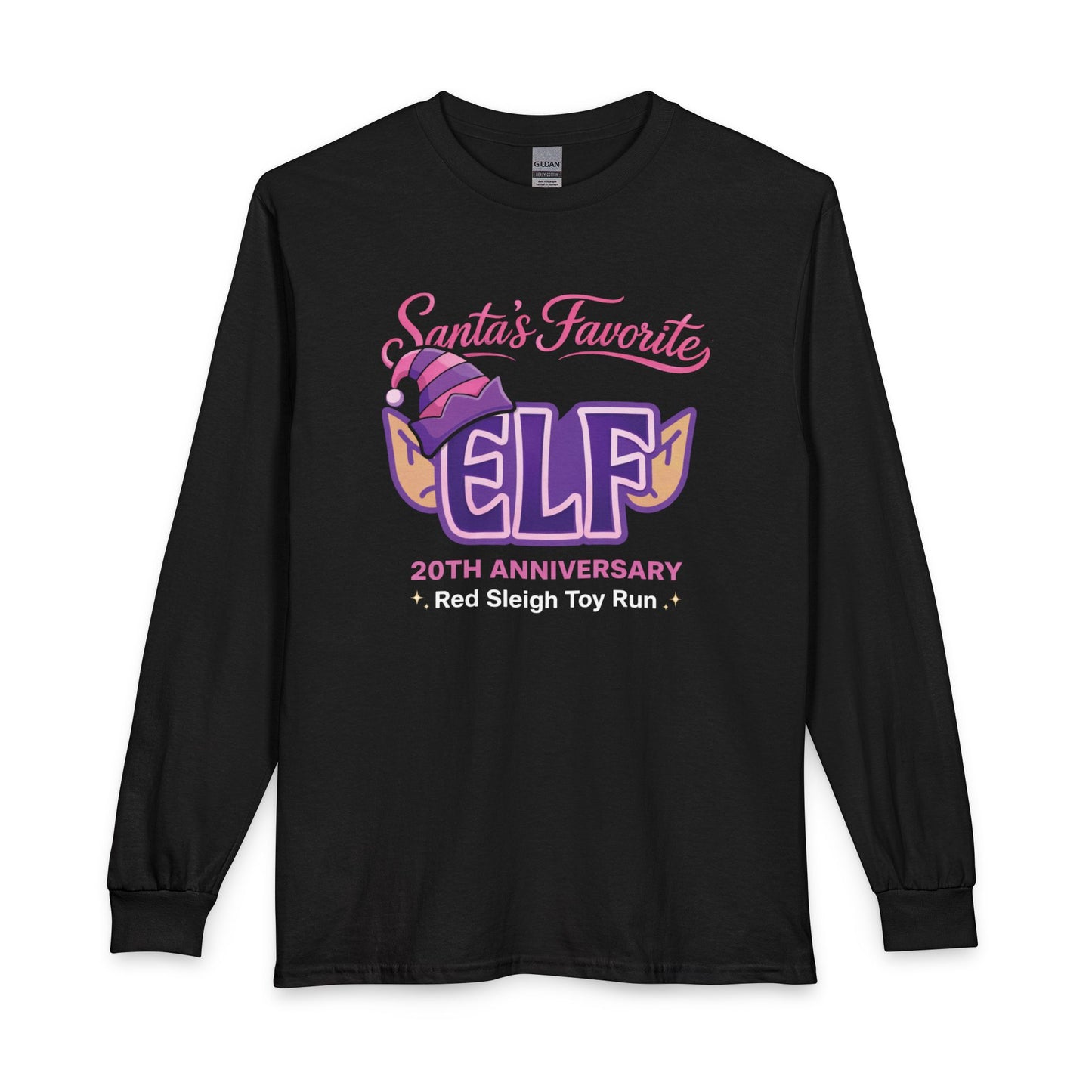 Santa’s Favorite ELF – Purple (ADULT Long Sleeve)