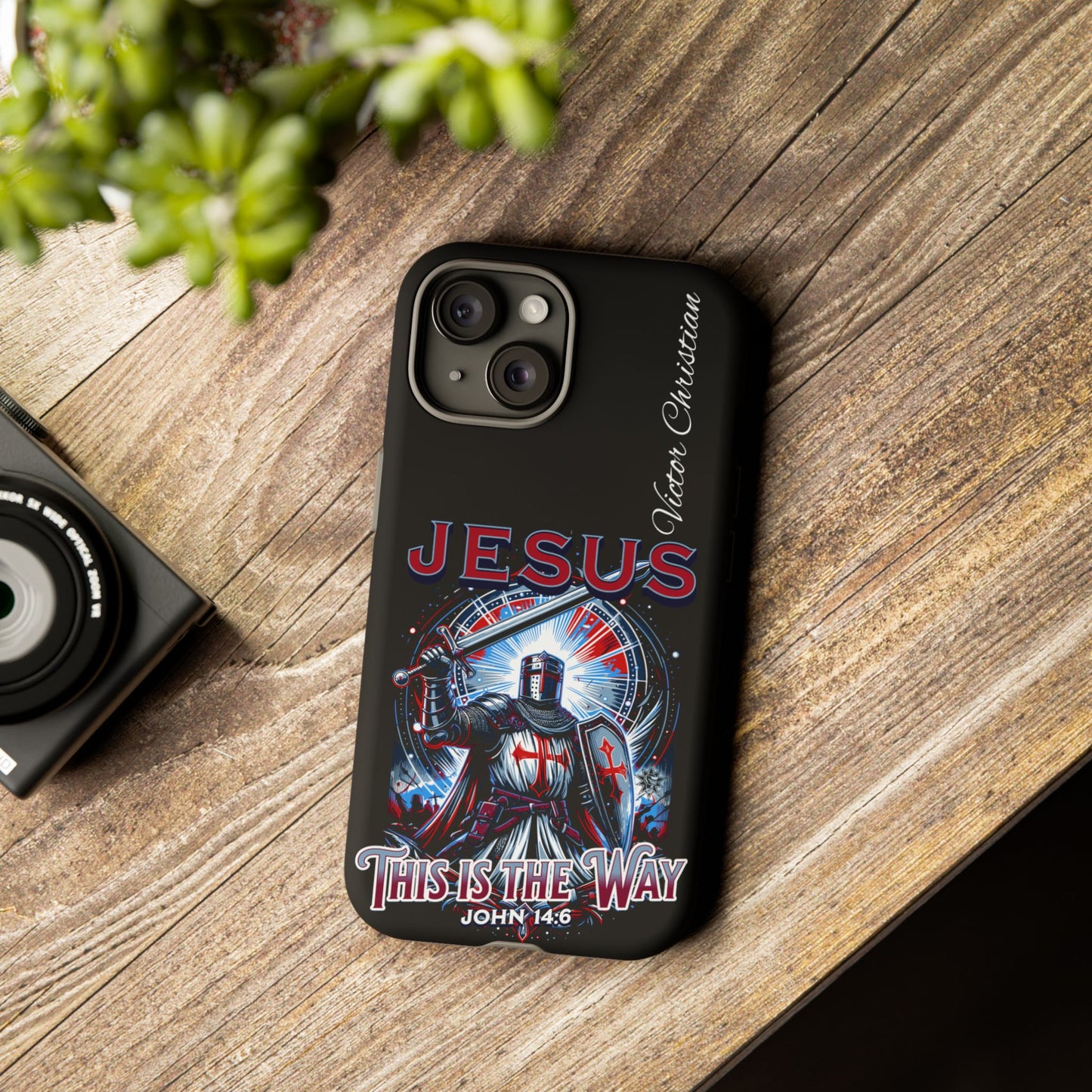 Jesus This is the Way— Personalized Phone Case