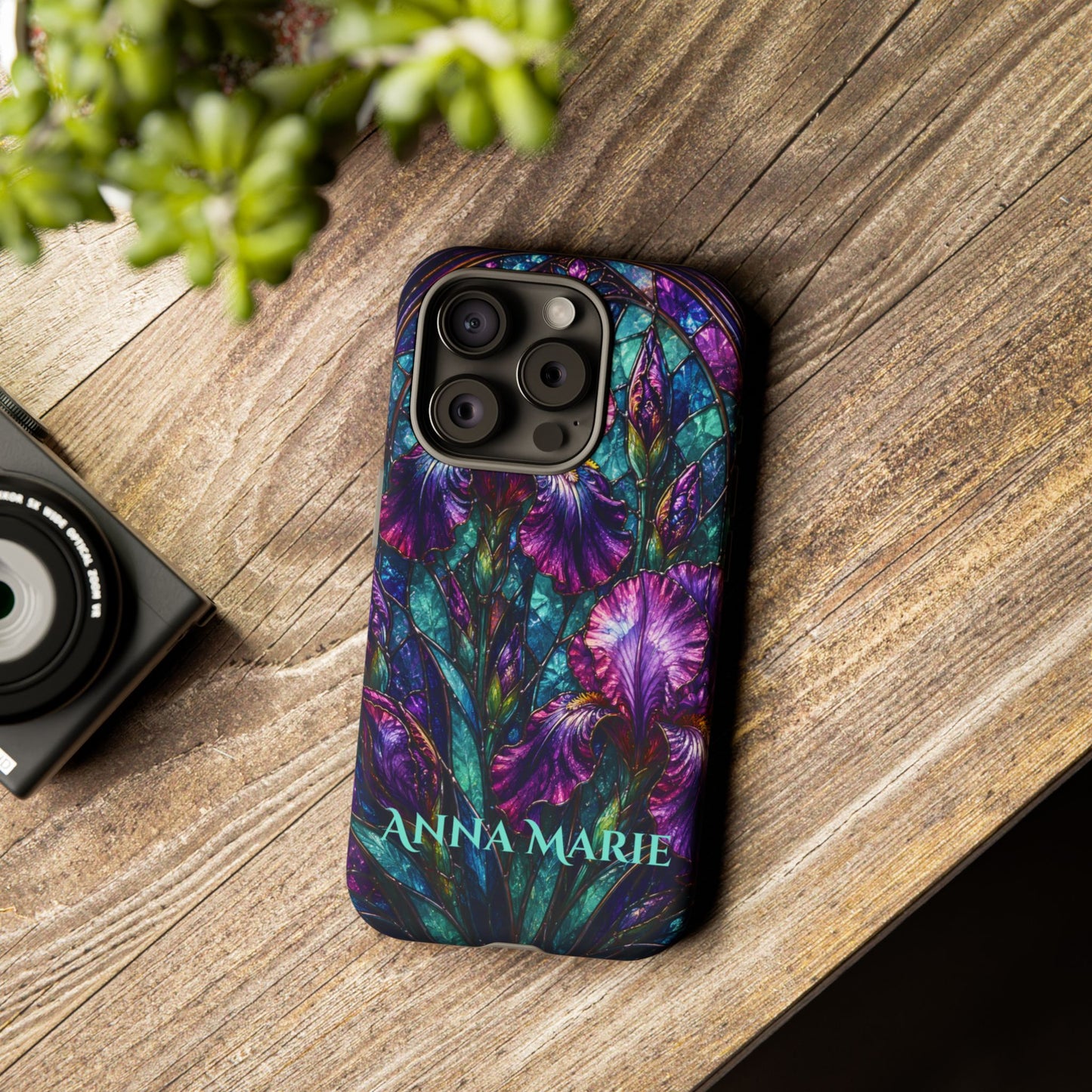 Cathedral Iris - Personalized Phone Case