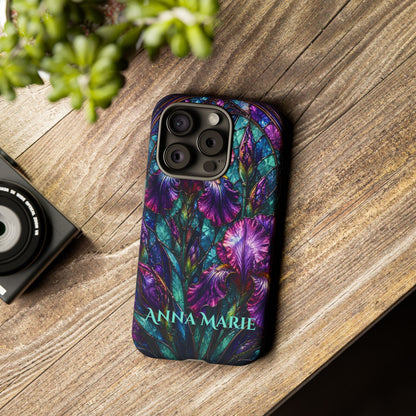 Cathedral Iris - Personalized Phone Case