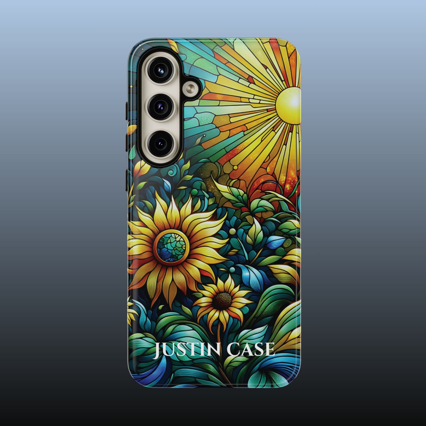 Cathedral Sunflowers - Personalized Phone Case