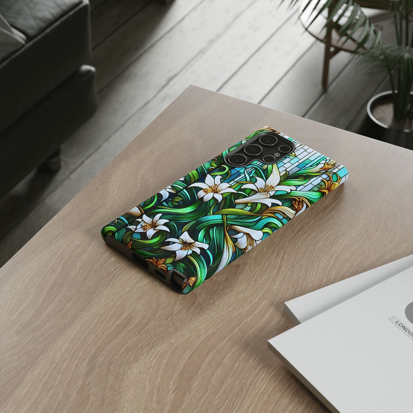 Cathedral Lilies – Phone Case