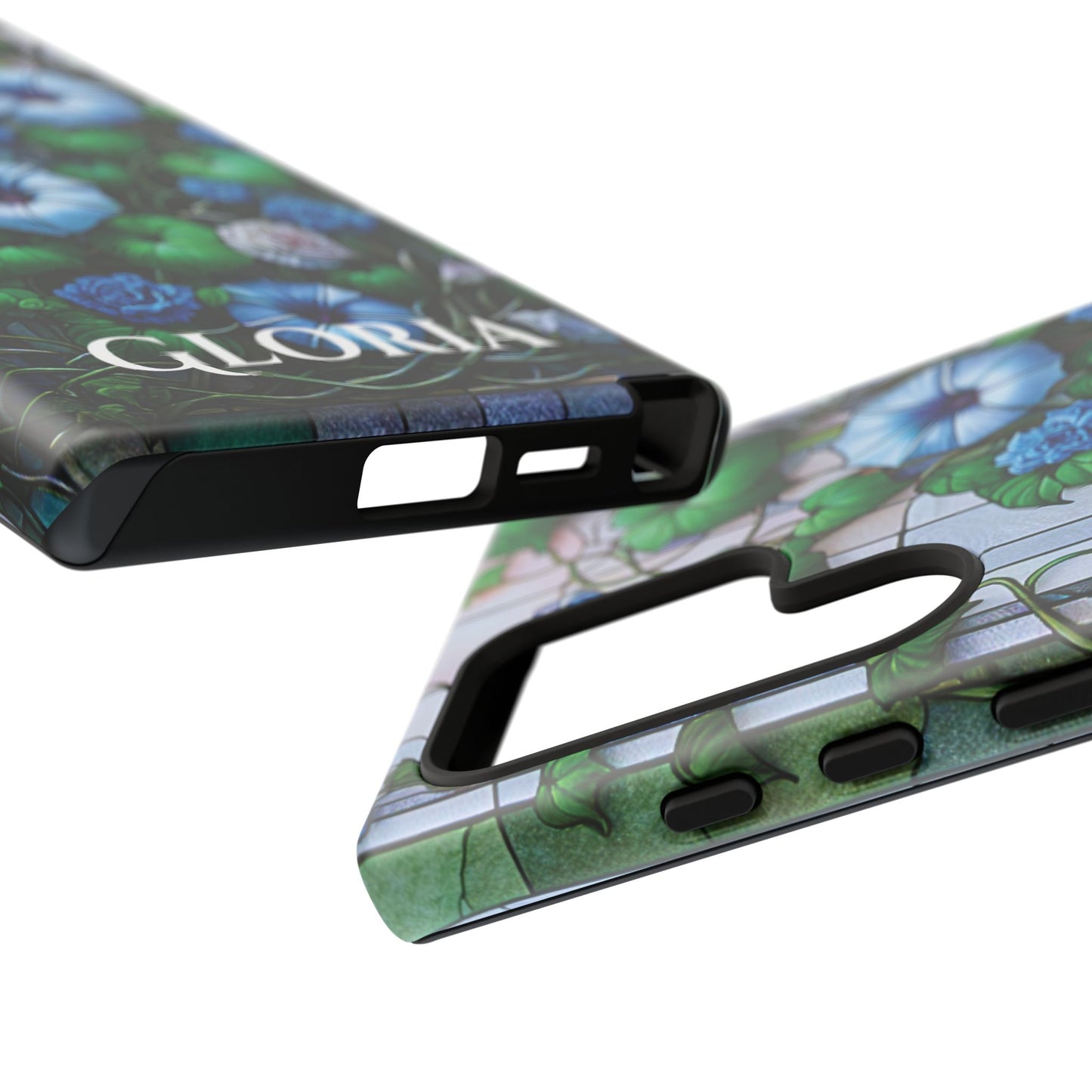 Cathedral Morning Glories - Personalized Phone Case