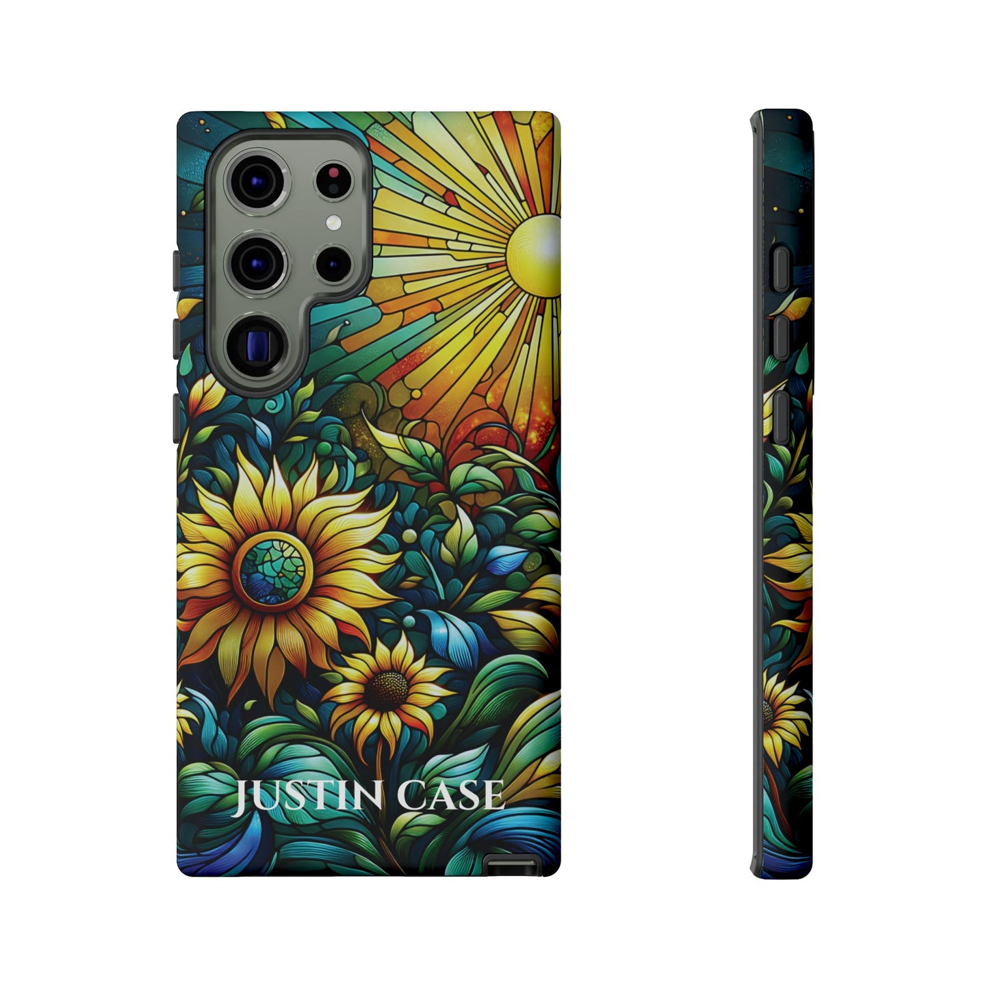 Cathedral Sunflowers - Personalized Phone Case