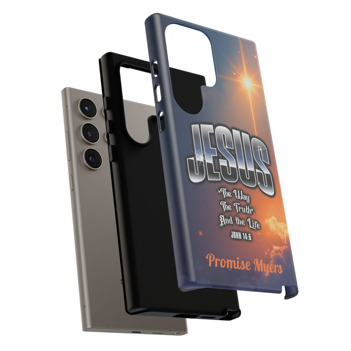 Jesus — The Way, The Truth & The Life — Personalized Phone Case