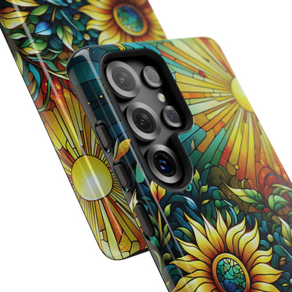 Cathedral Sunflowers - Personalized Phone Case