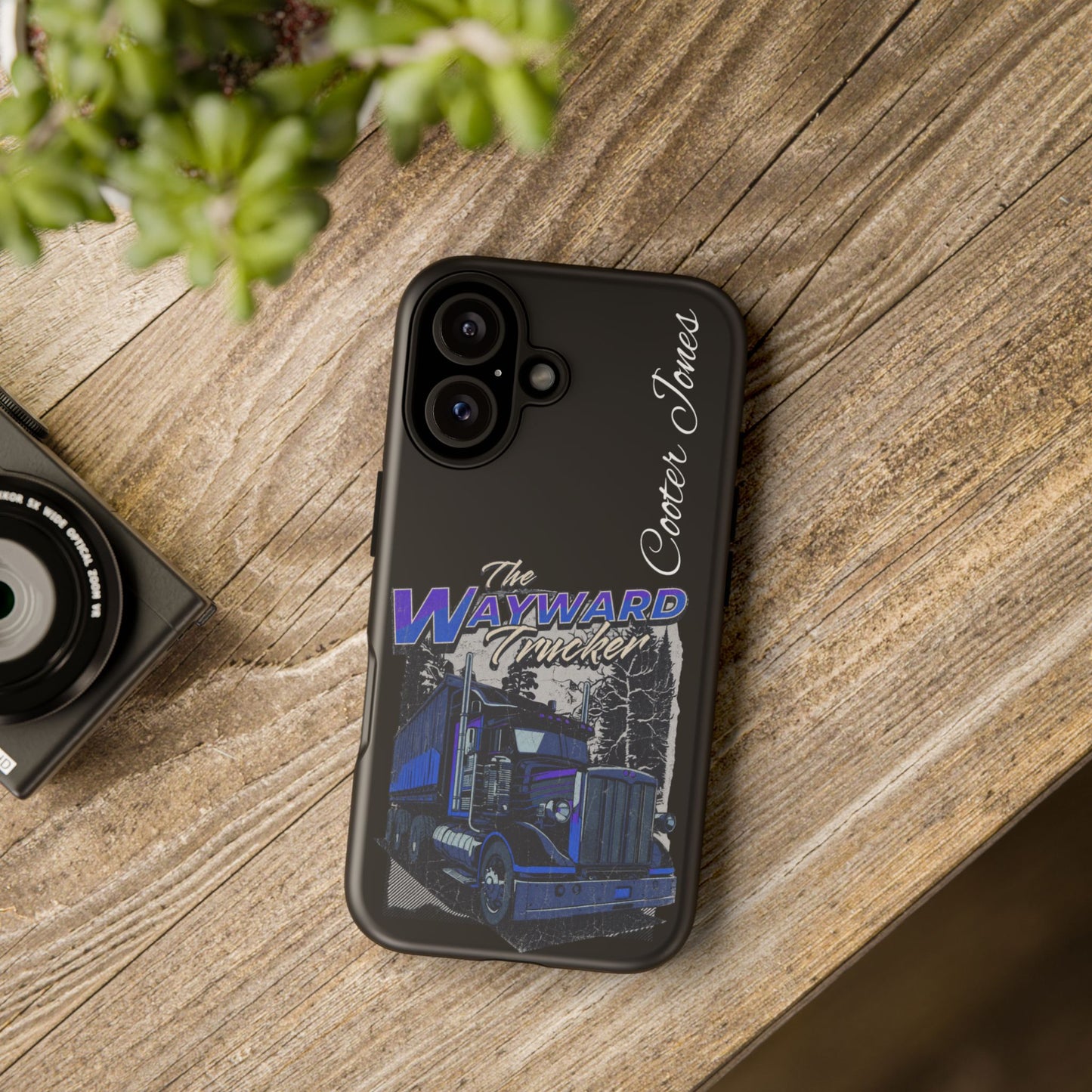 The Wayward Trucker™ Midnight Blue Edition— Personalized Phone Case