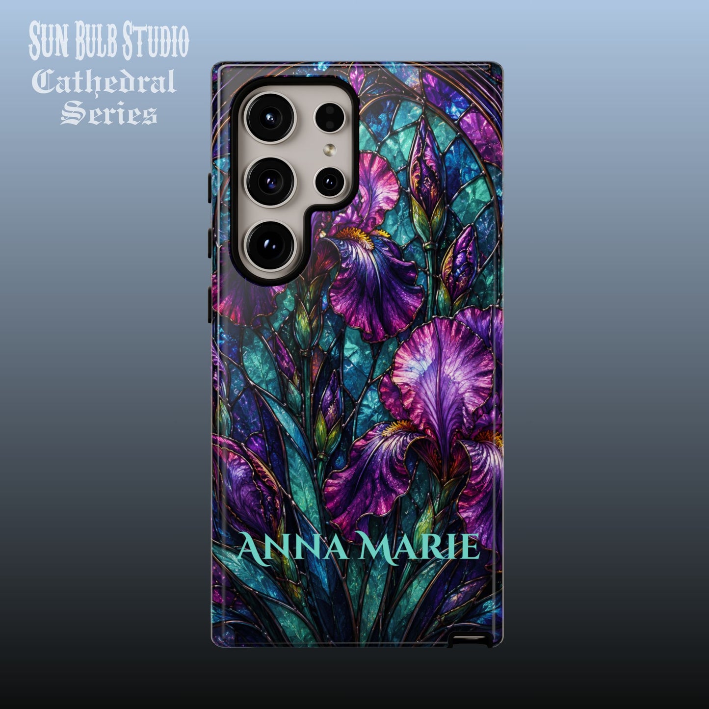 Cathedral Iris - Personalized Phone Case