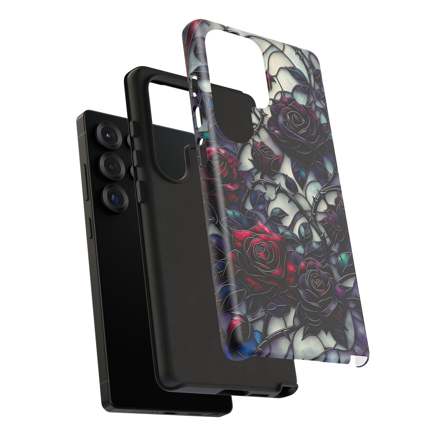 Cathedral Night Roses – Phone Case