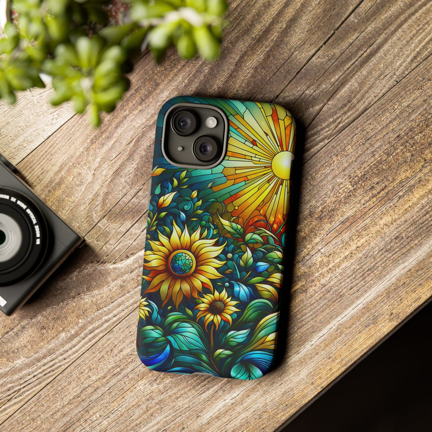 Cathedral Sunflowers – Phone Case