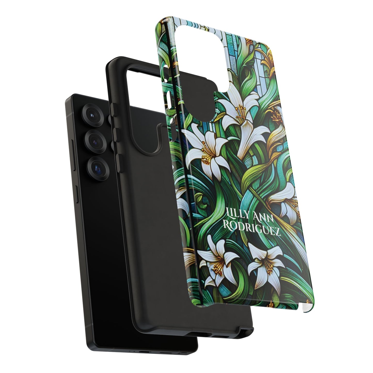 Cathedral Lilies - Personalized Phone Case