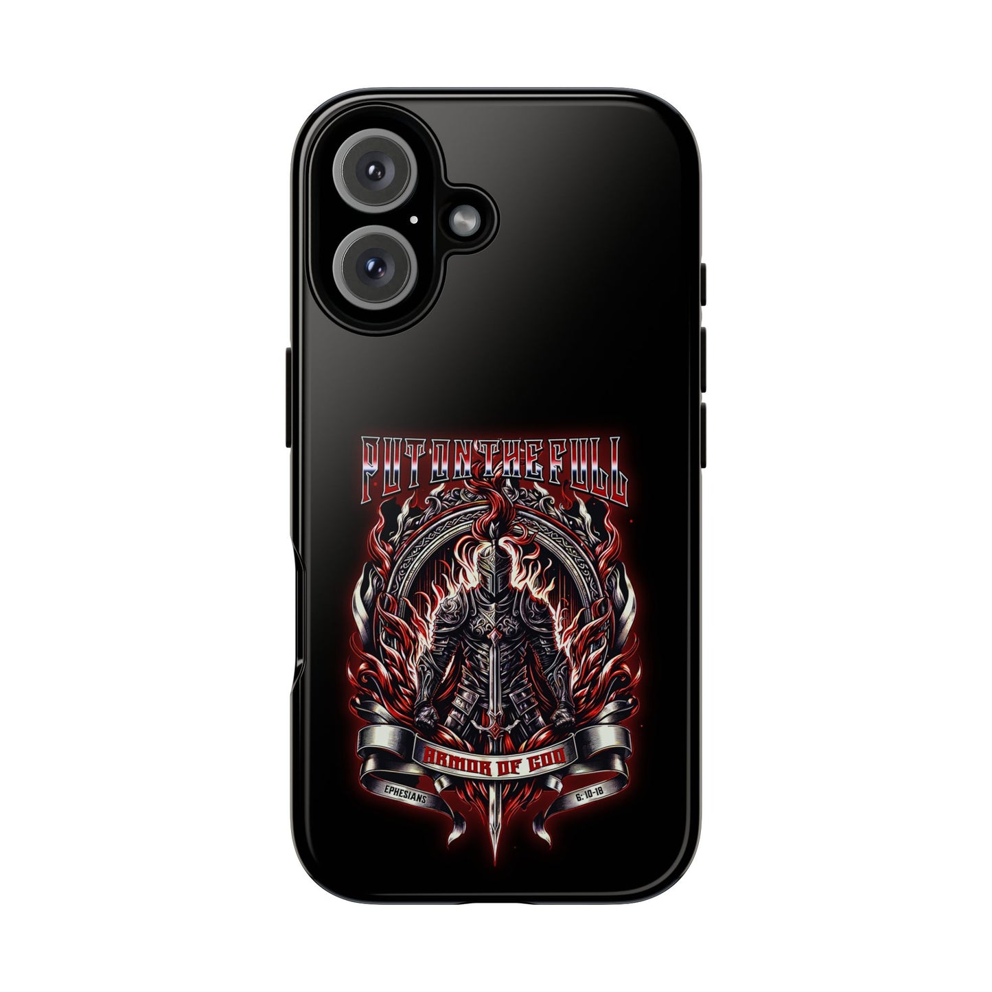 Armor of God Phone Case – Christian Warrior Design | Worship Wear Collection