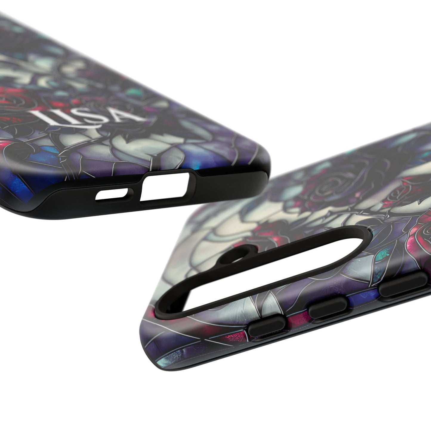 Cathedral Night Roses - Personalized Phone Case