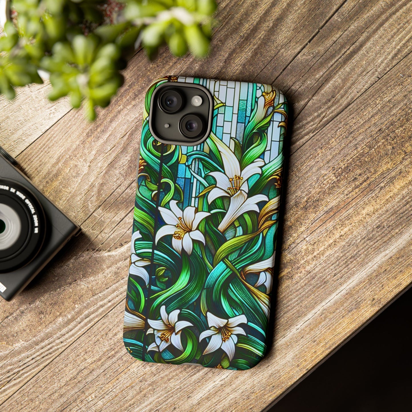 Cathedral Lilies – Phone Case