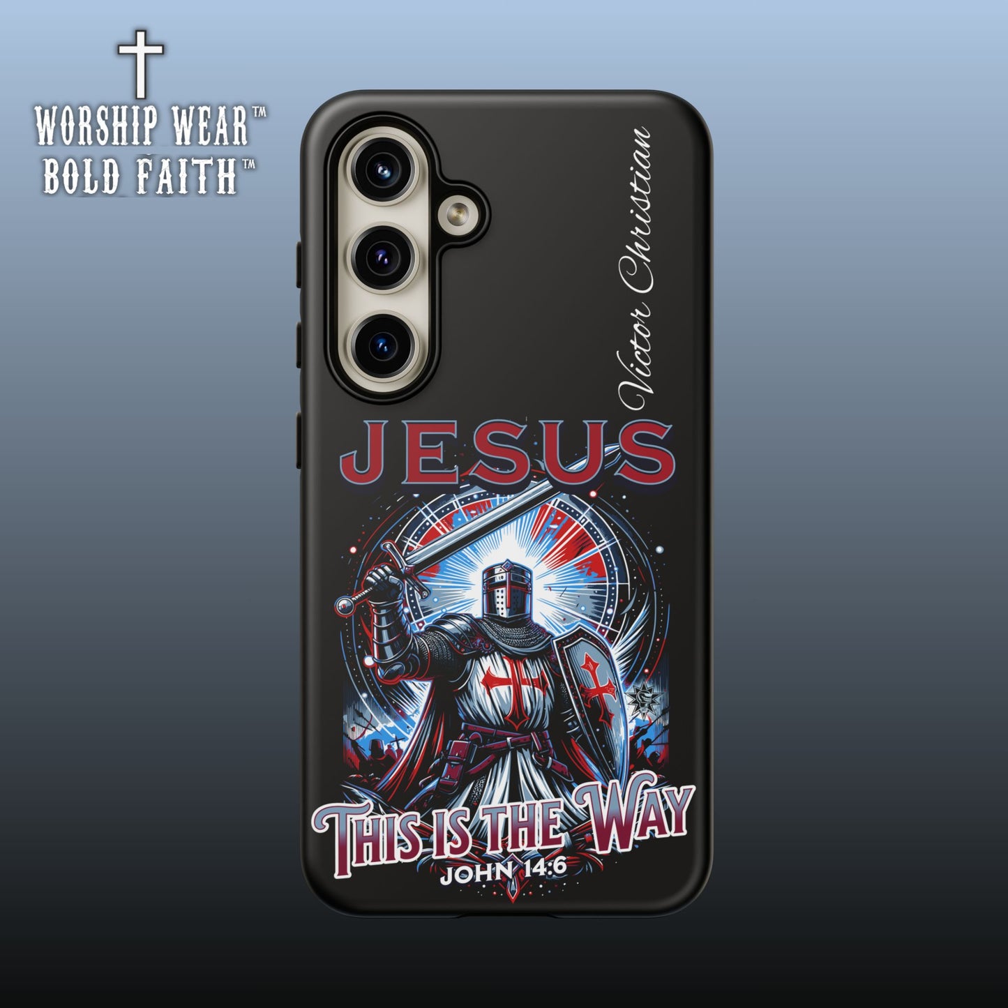 Jesus This is the Way— Personalized Phone Case
