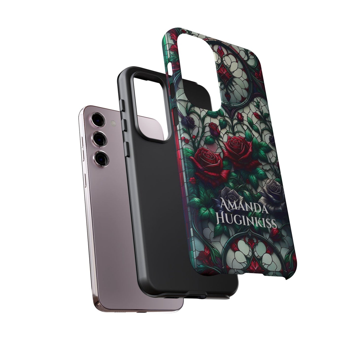 Cathedral Dawn Roses - Personalized Phone Case