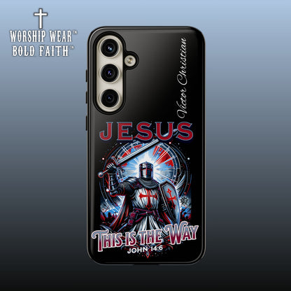 Jesus This is the Way— Personalized Phone Case
