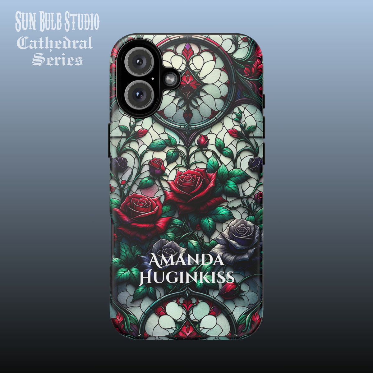 Cathedral Dawn Roses - Personalized Phone Case