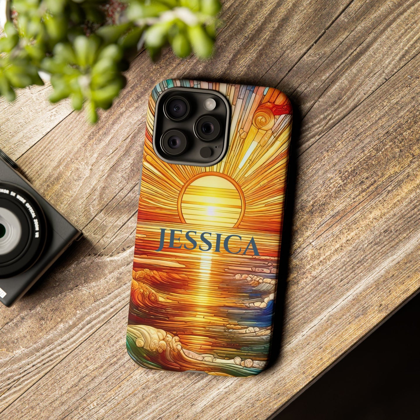 Cathedral Sunrise - Personalized Phone Case