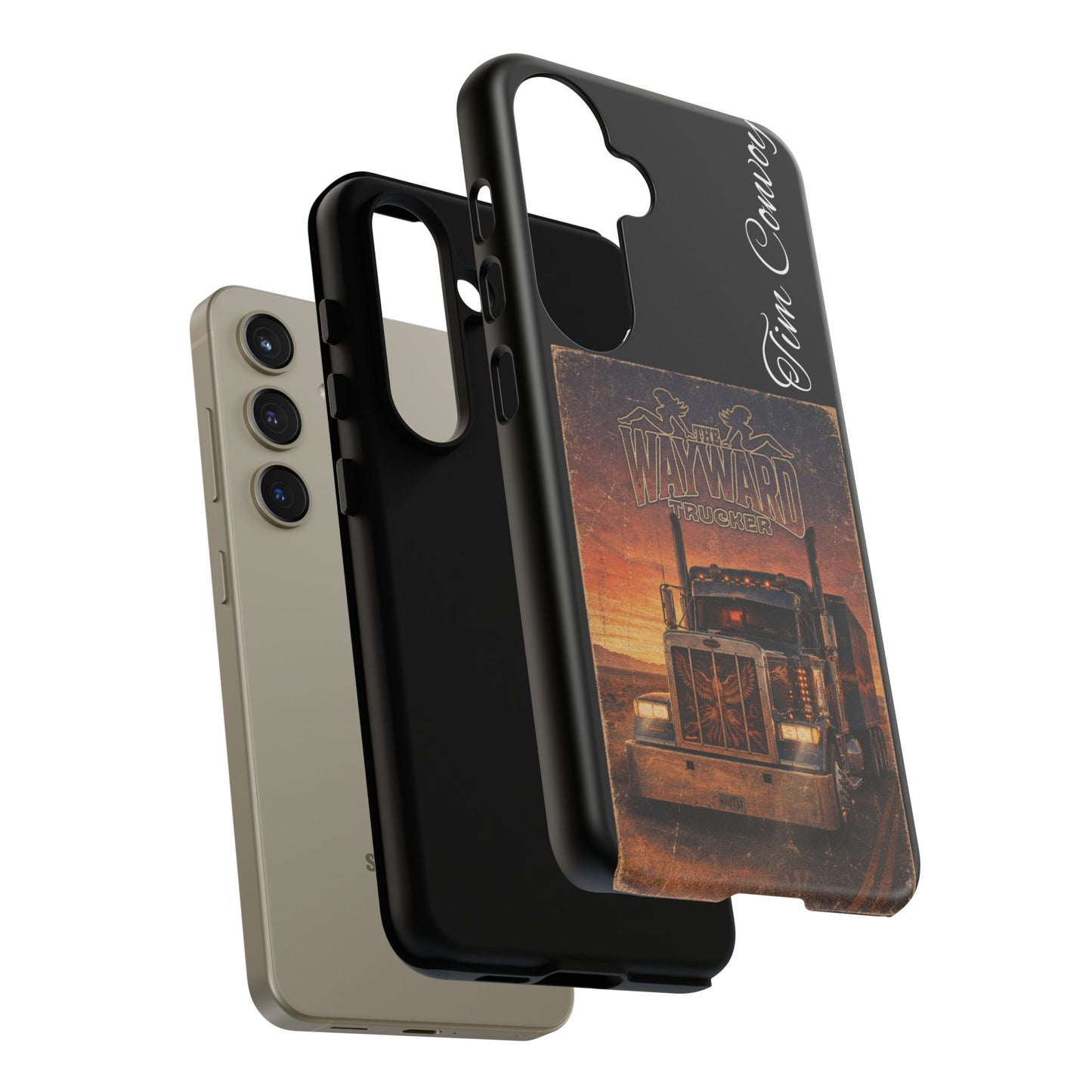 The Wayward Trucker™ Vintage Edition— Personalized Phone Case