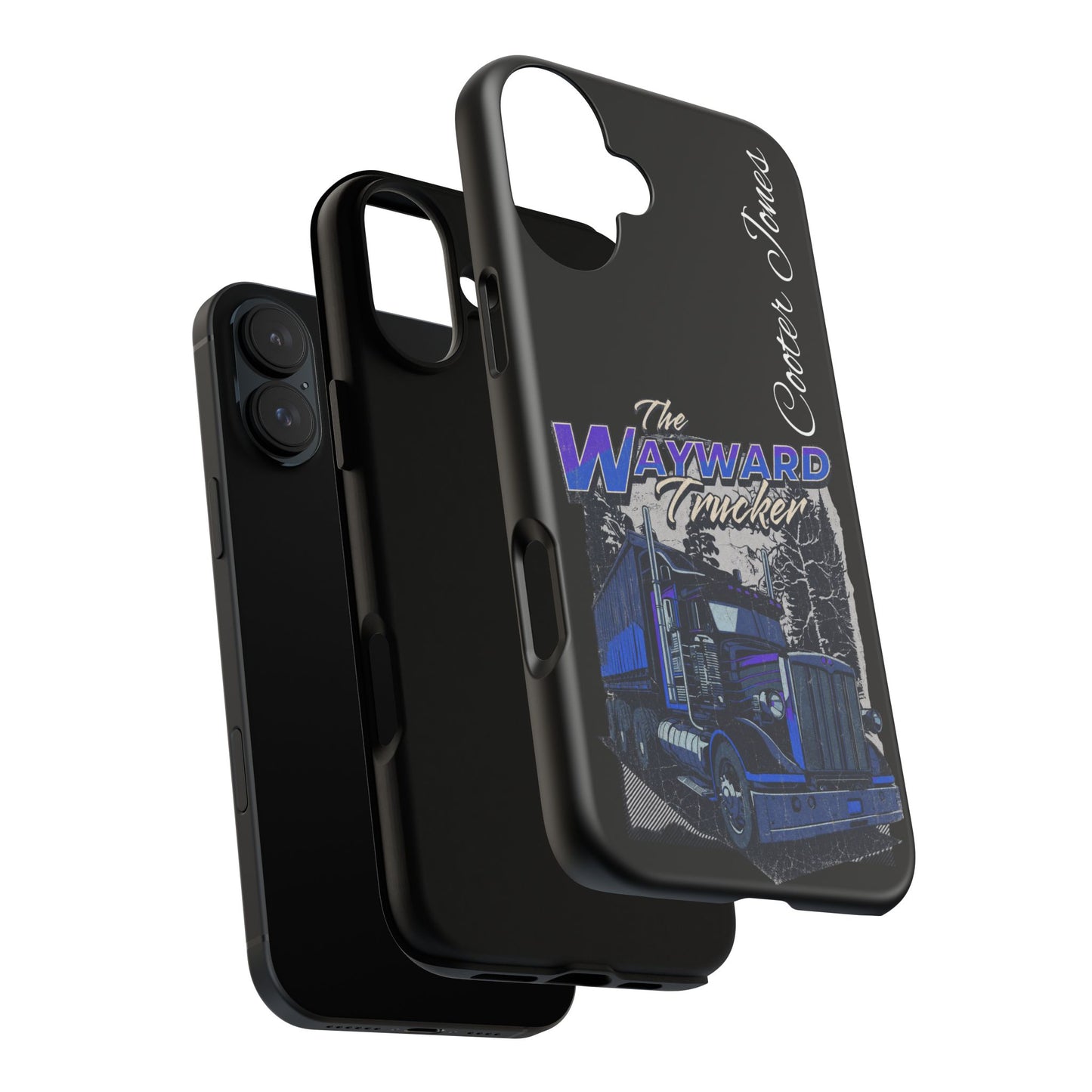 The Wayward Trucker™ Midnight Blue Edition— Personalized Phone Case
