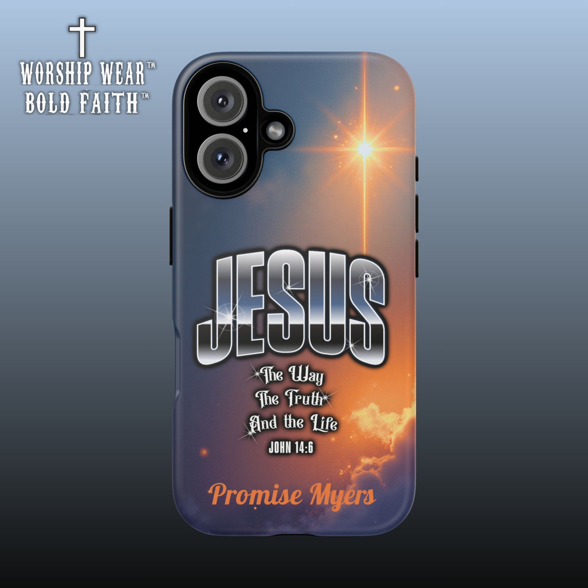 Jesus — The Way, The Truth & The Life — Personalized Phone Case