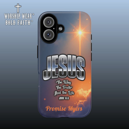 Jesus — The Way, The Truth & The Life — Personalized Phone Case