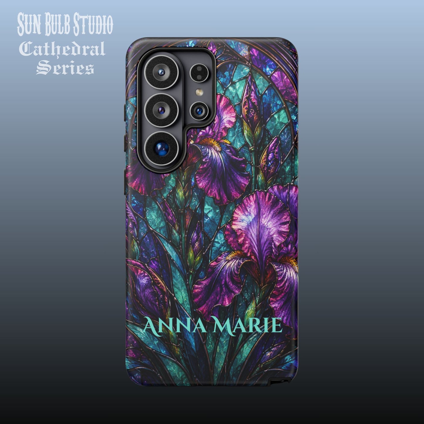 Cathedral Iris - Personalized Phone Case