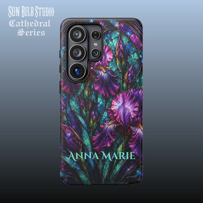 Cathedral Iris - Personalized Phone Case