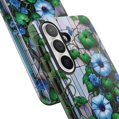 Cathedral Morning Glories - Personalized Phone Case