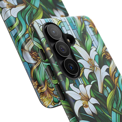 Cathedral Lilies - Personalized Phone Case