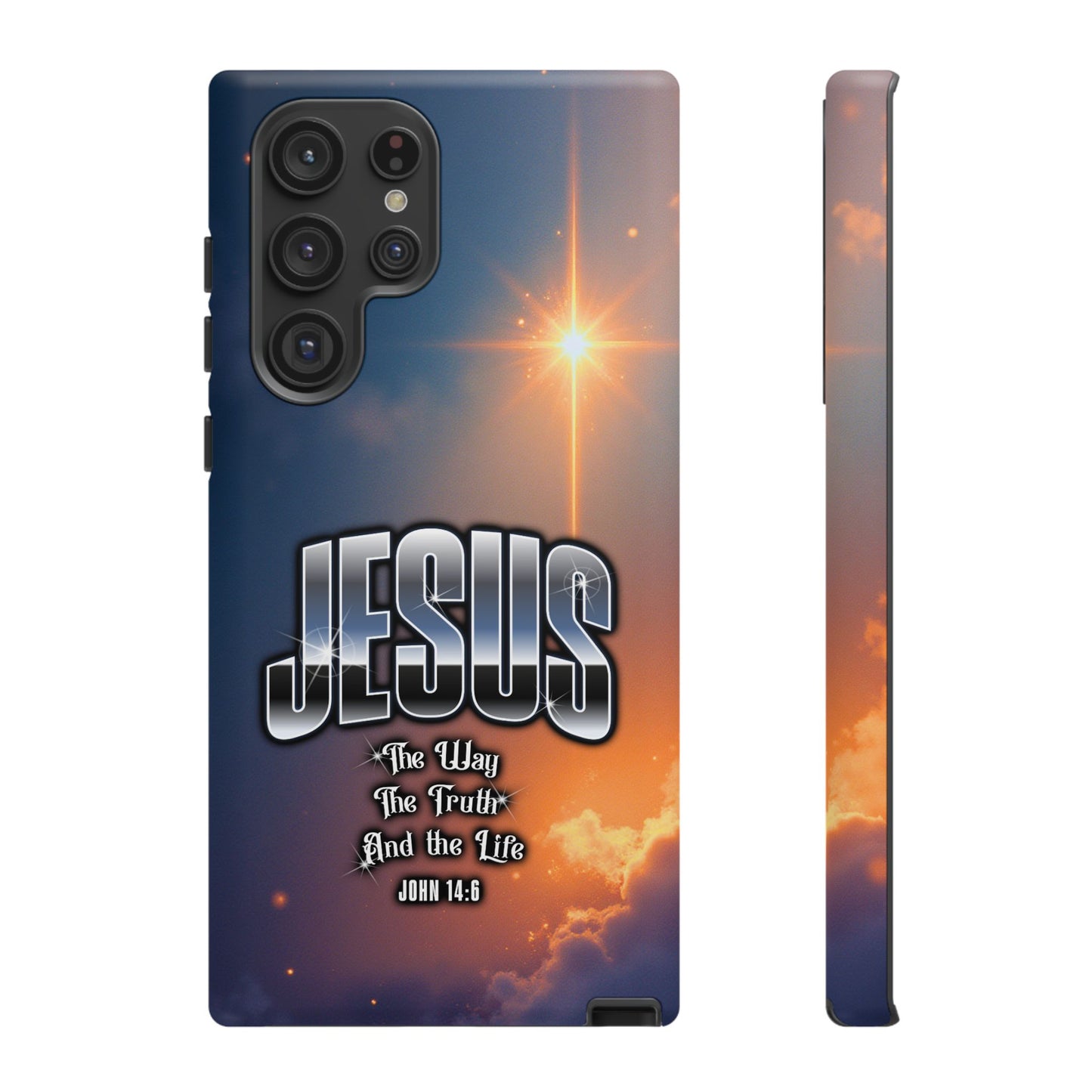 JESUS — The Way, The Truth, The Life — Radiant Sunrise Edition Phone Case