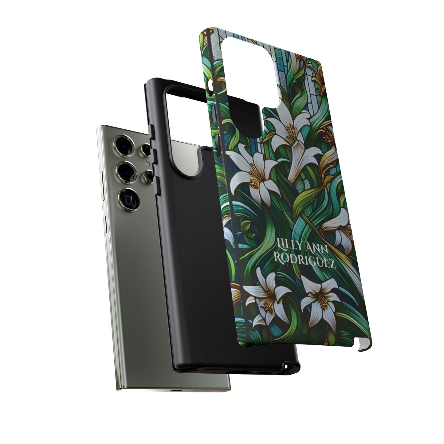 Cathedral Lilies - Personalized Phone Case