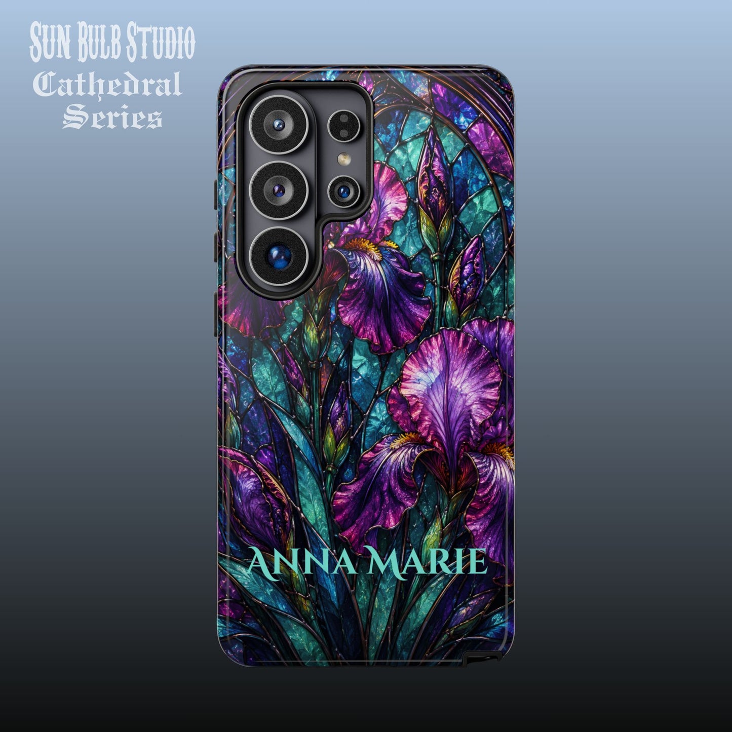 Cathedral Iris - Personalized Phone Case