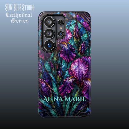 Cathedral Iris - Personalized Phone Case
