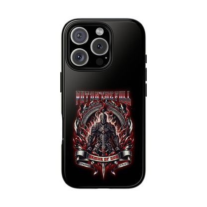 Armor of God Phone Case – Christian Warrior Design | Worship Wear Collection