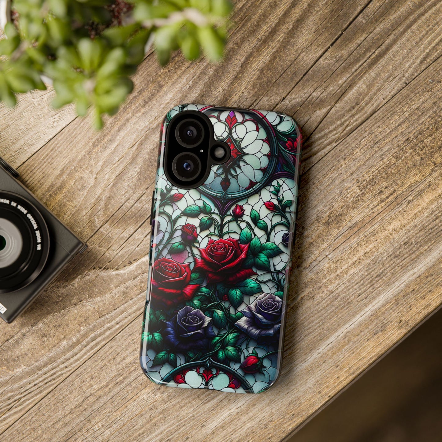 Cathedral Dawn Roses - Phone Case