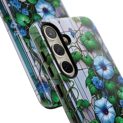 Cathedral Morning Glories - Personalized Phone Case